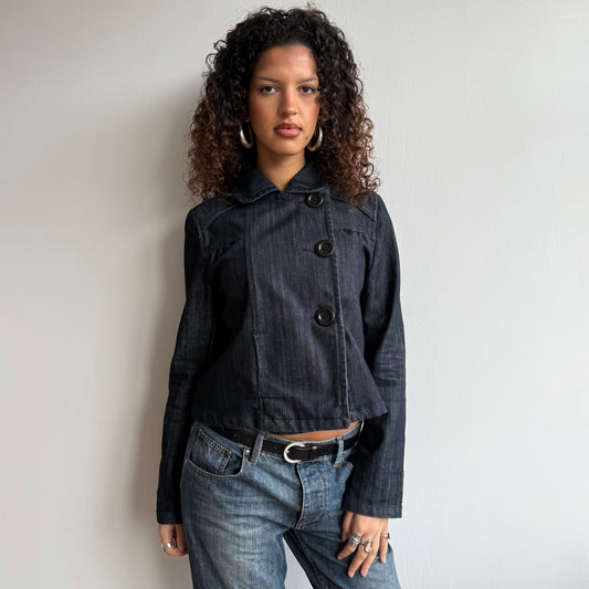 Denim peacoat - Size M