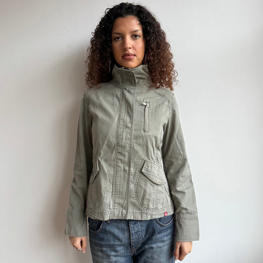 Khaki cargo jacket - Size M