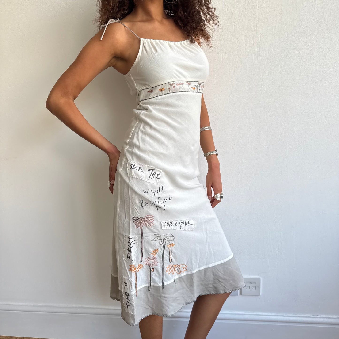 Cop Copine graphic maxi dress - Size S