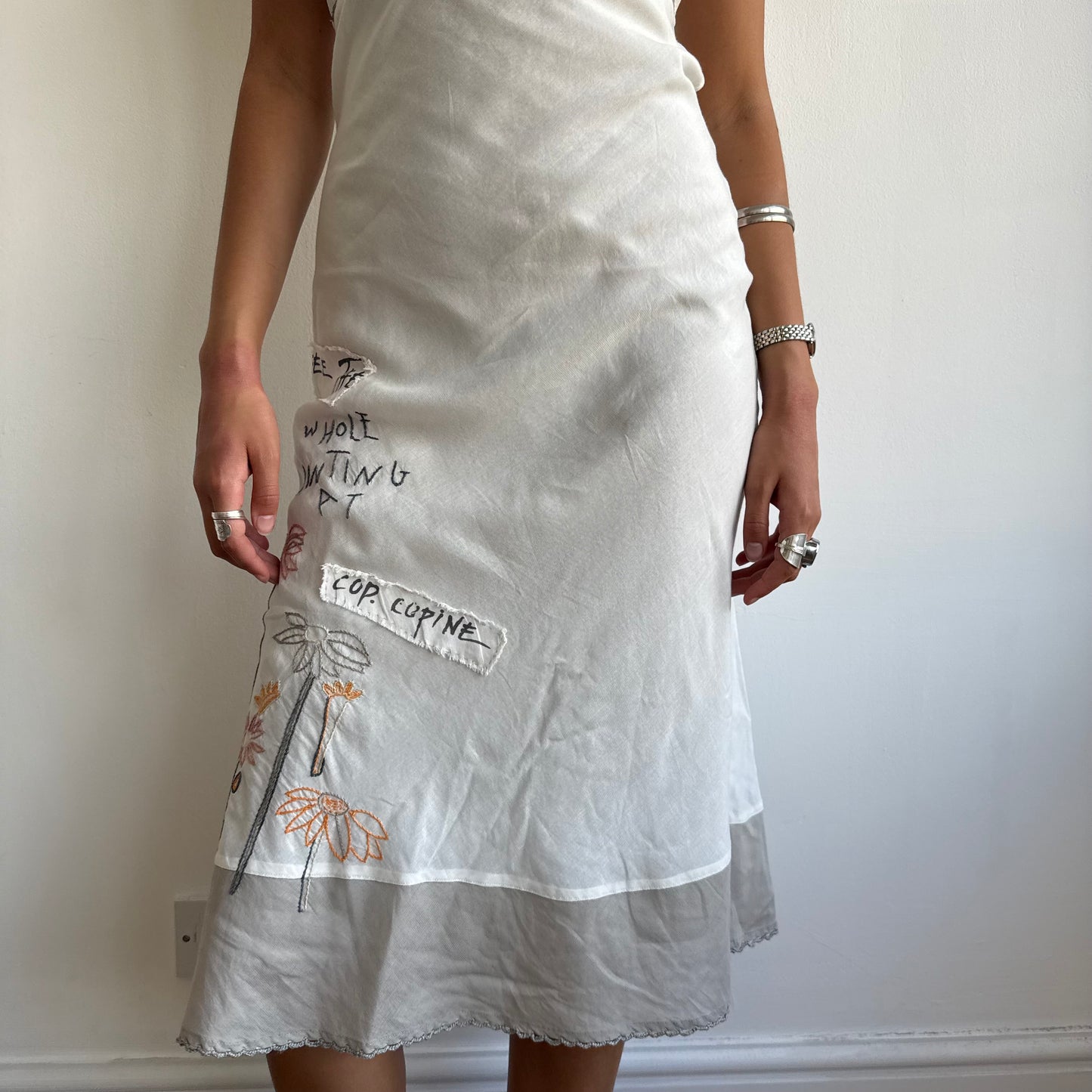 Cop Copine graphic maxi dress - Size S