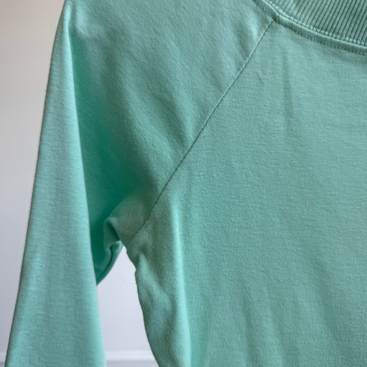 Mint Bardot 3/4 sleeve top - Size M