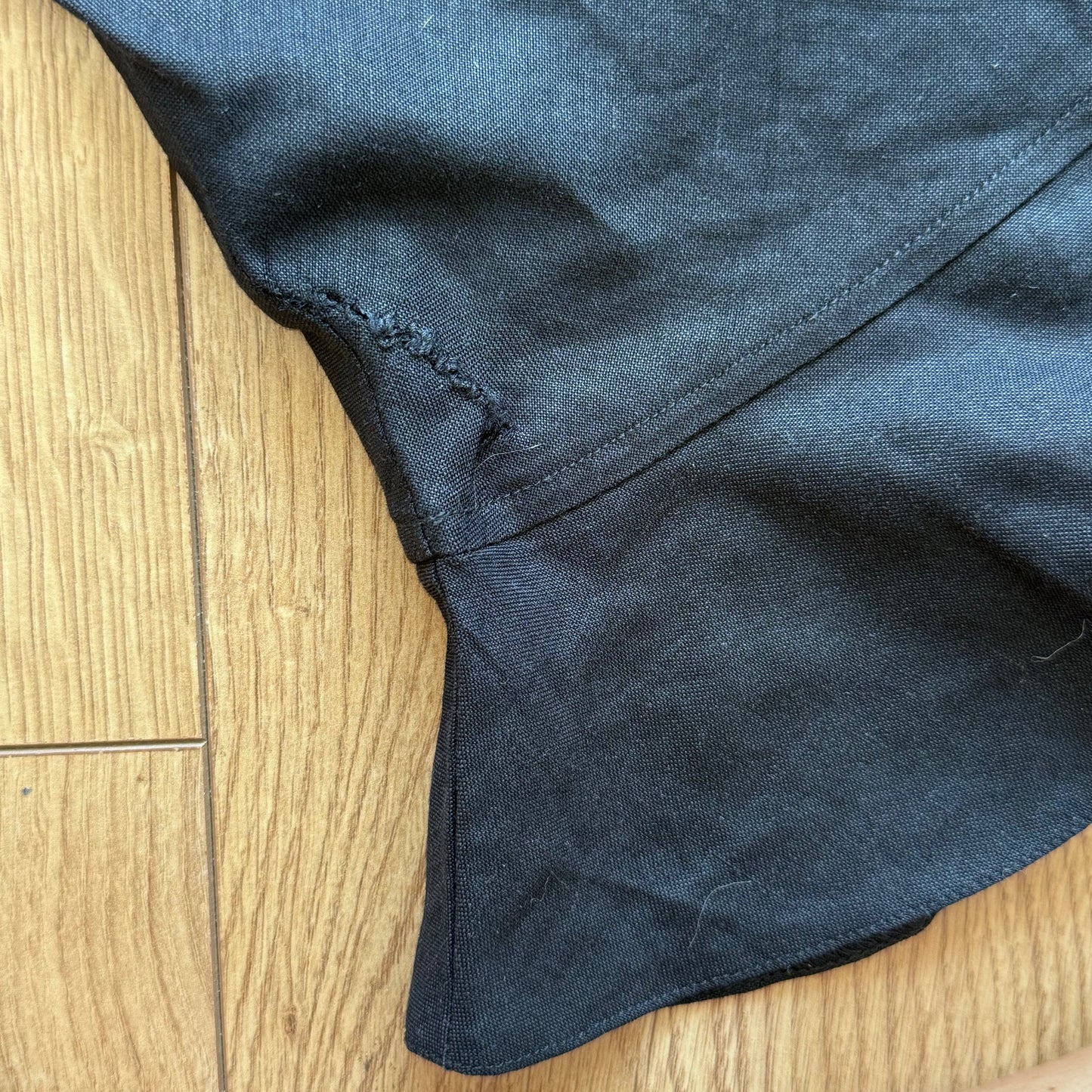 Black milkmaid dress - Size XS/S + S/M