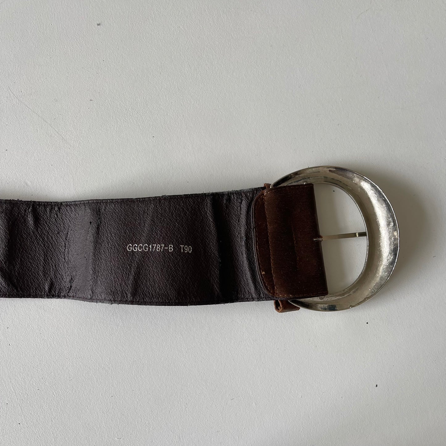 Large brown belt - OS