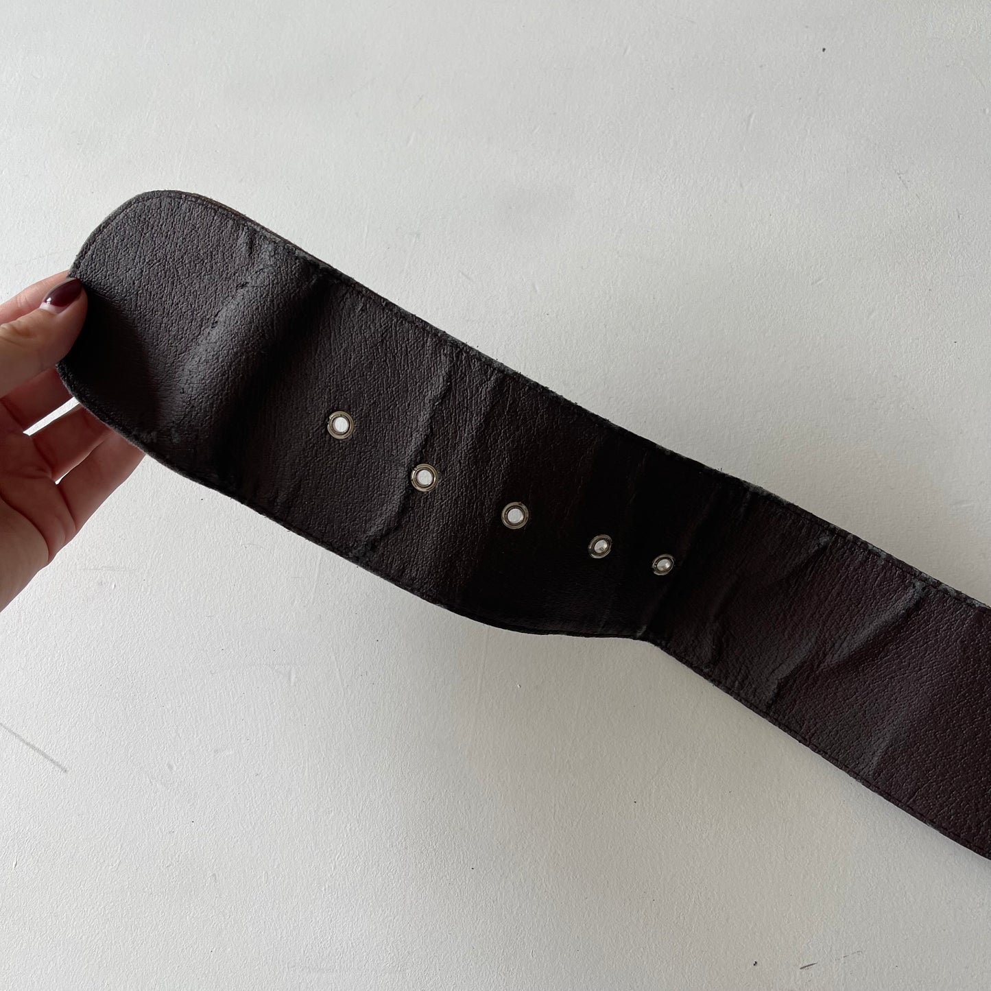 Large brown belt - OS