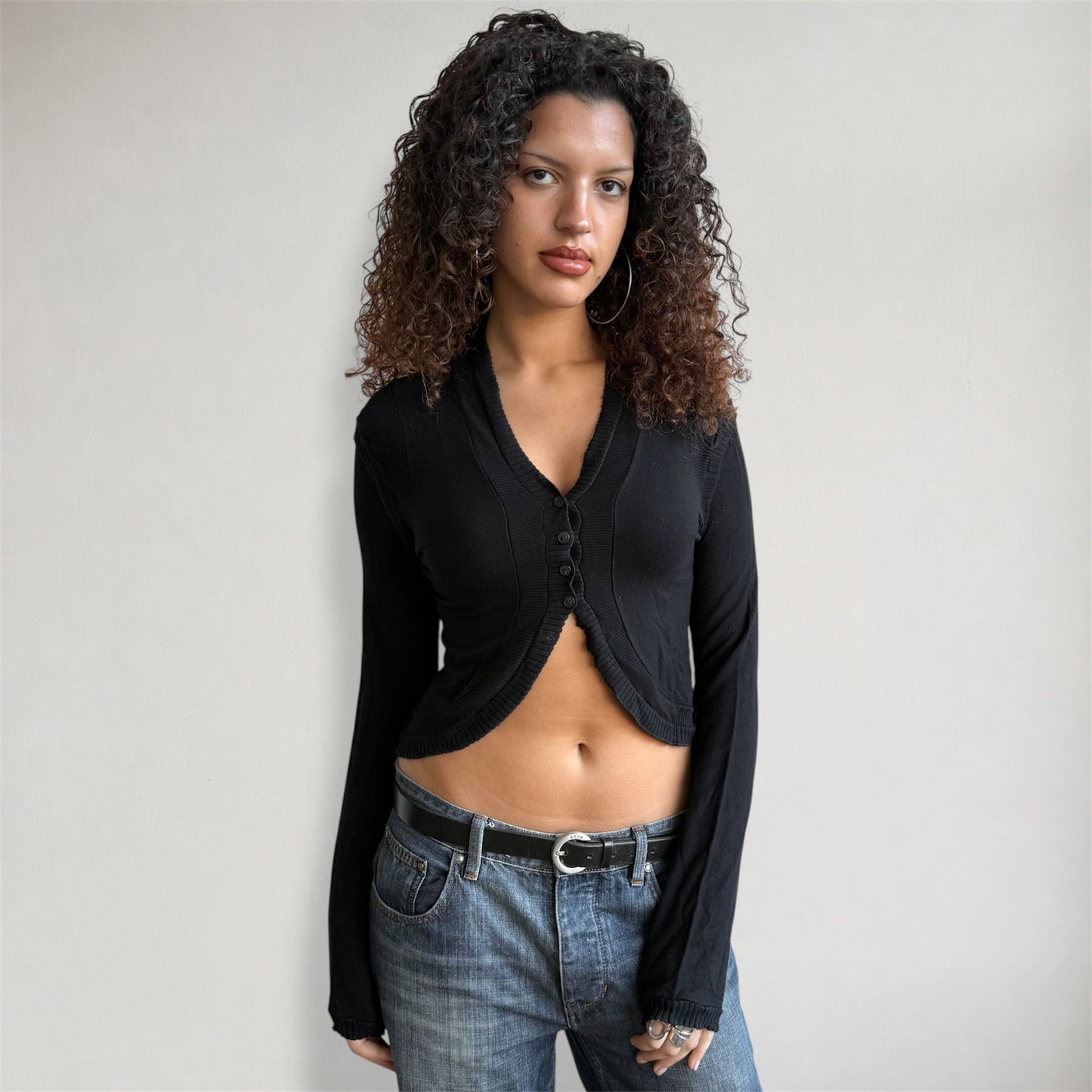 Cop Copine black cardi - Size M