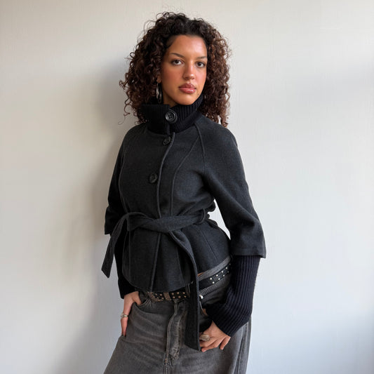 Bi-material jacket - Size S