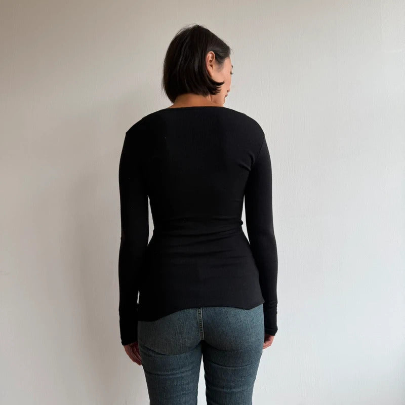 Burberry v neck knit jumper - Size S