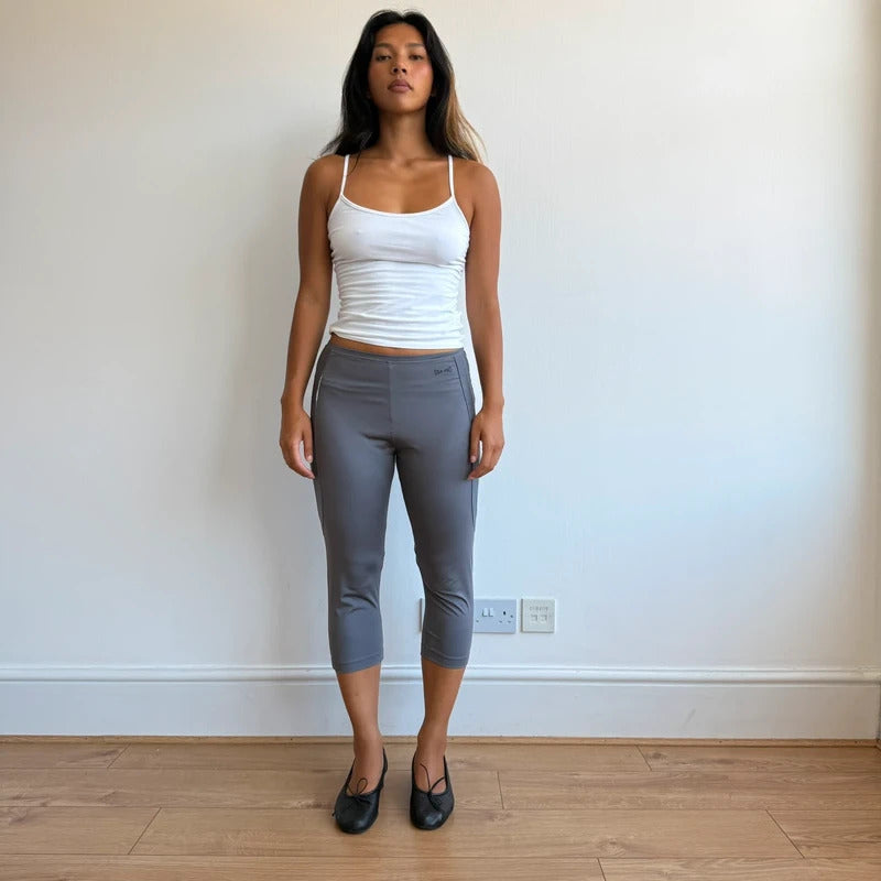 Grey USA pro cropped capris - Size S