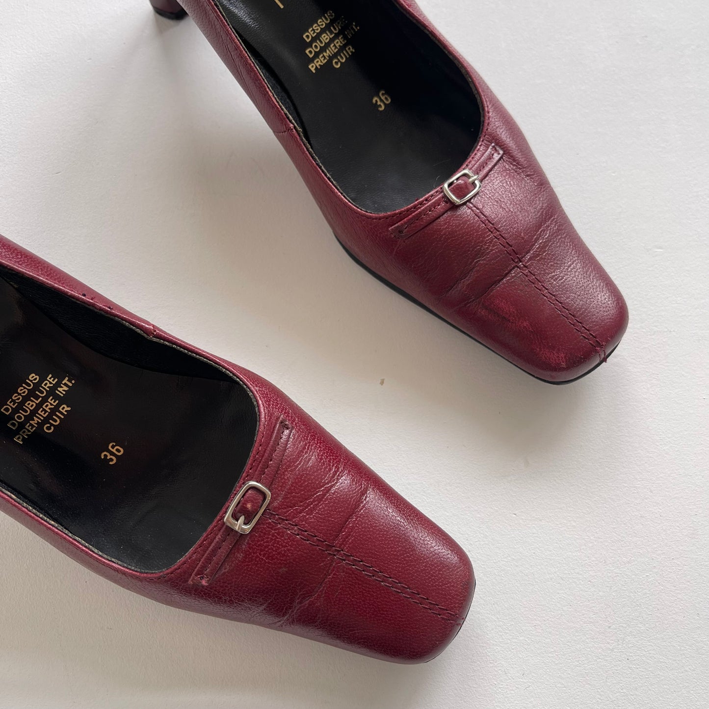 Red ballet heels - Size UK3