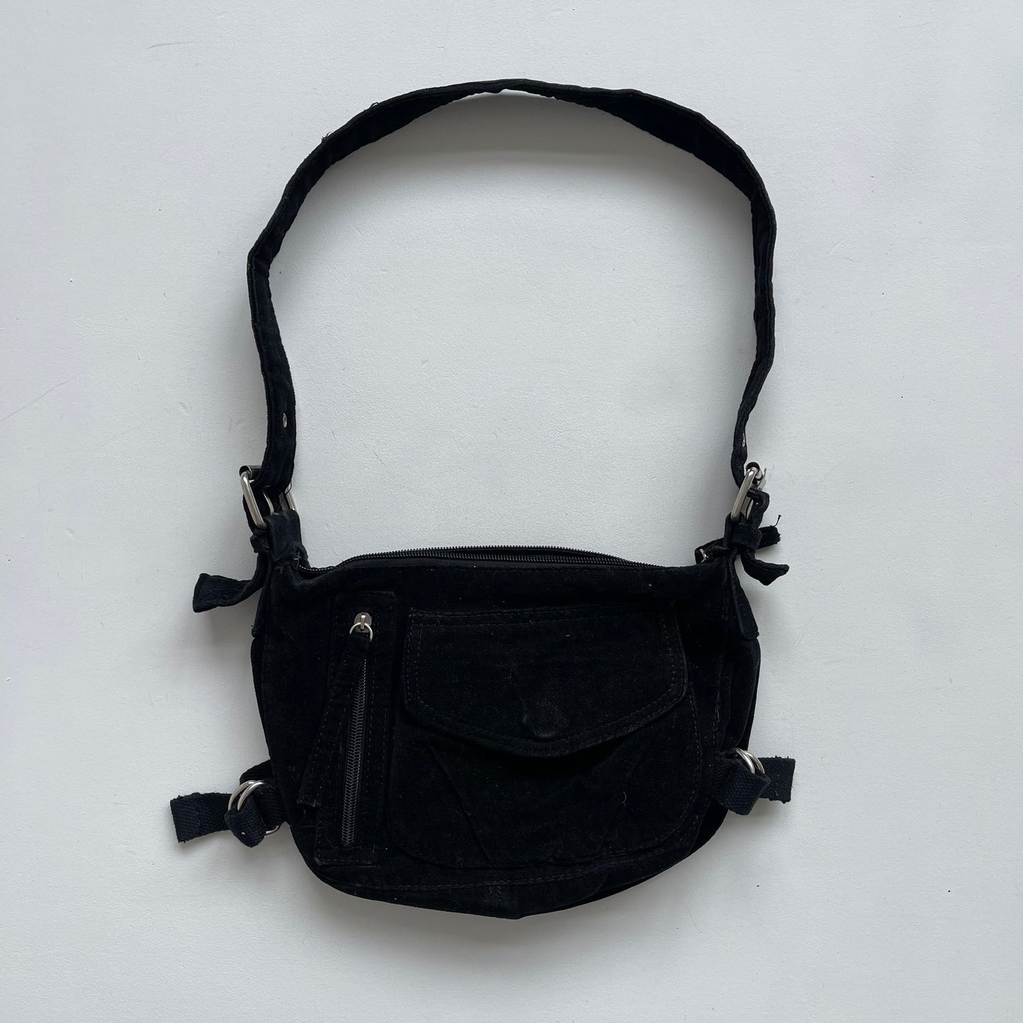 Black buckle bag - OS