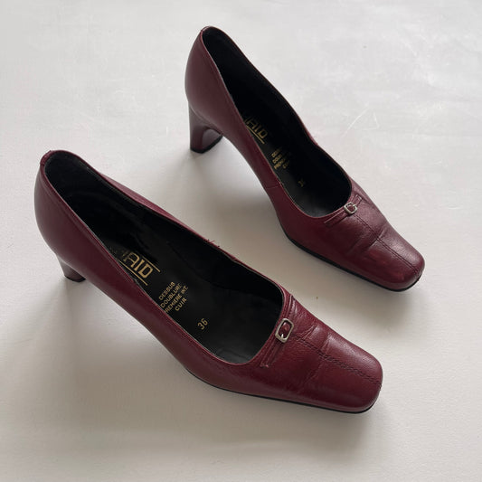Red ballet heels - Size UK3