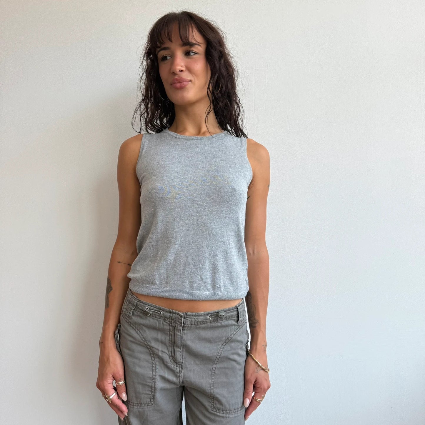 Grey sweater vest - Size XS