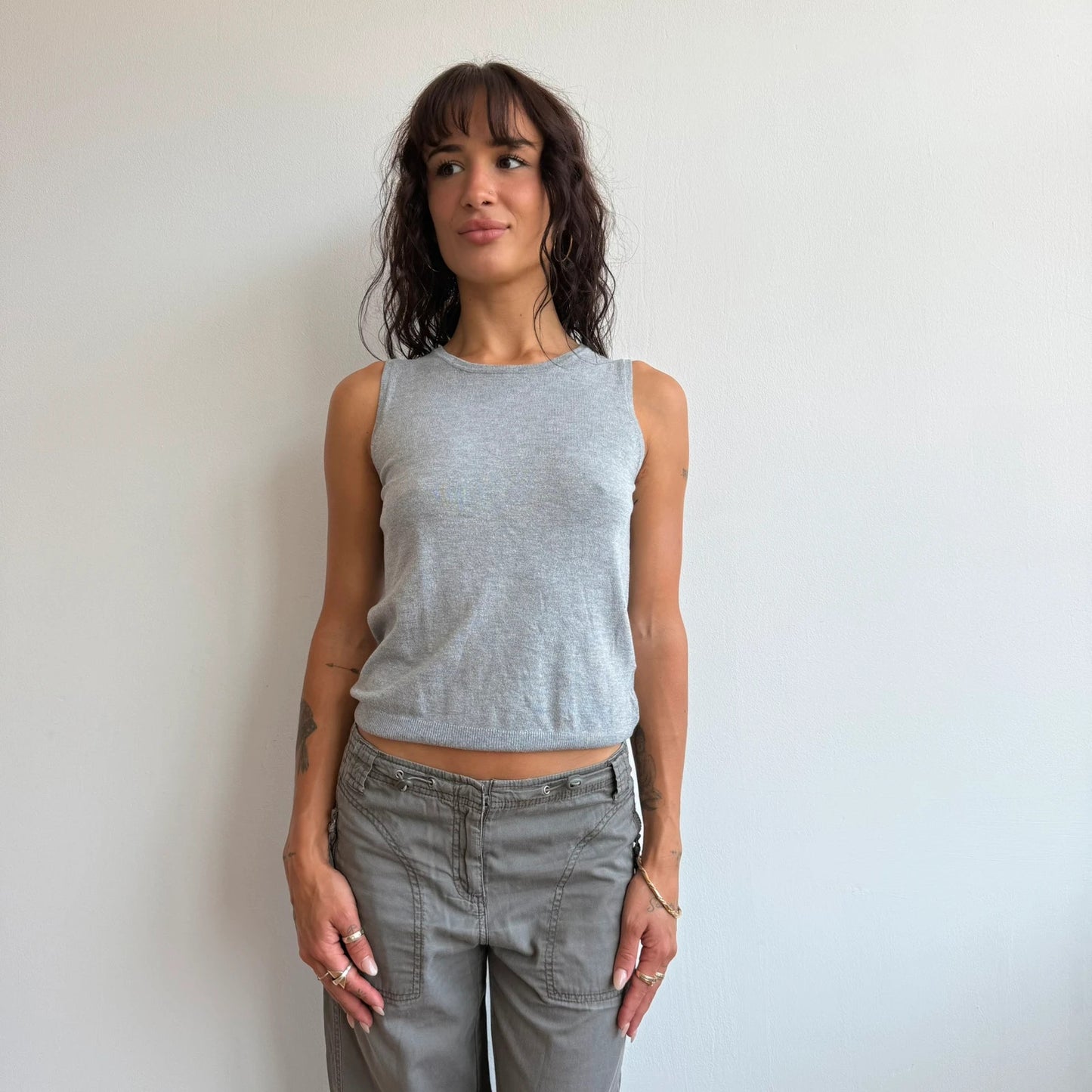 Grey sweater vest - Size XS